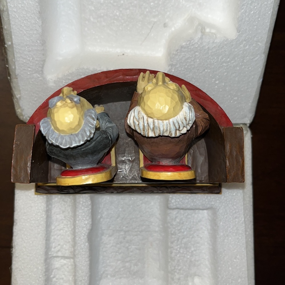 SOLD ON E-BAY - Retired Enesco Waldorf And Statler “Critical Curmudgeons” - Picture 5 of 11